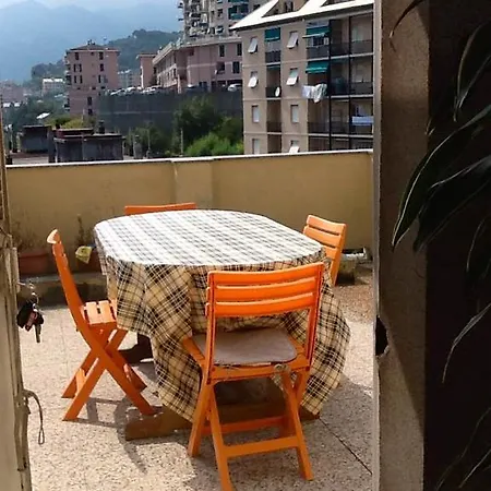 Design Apt, Seaview,calm District, A/c, Wifi, Lift * Genoa